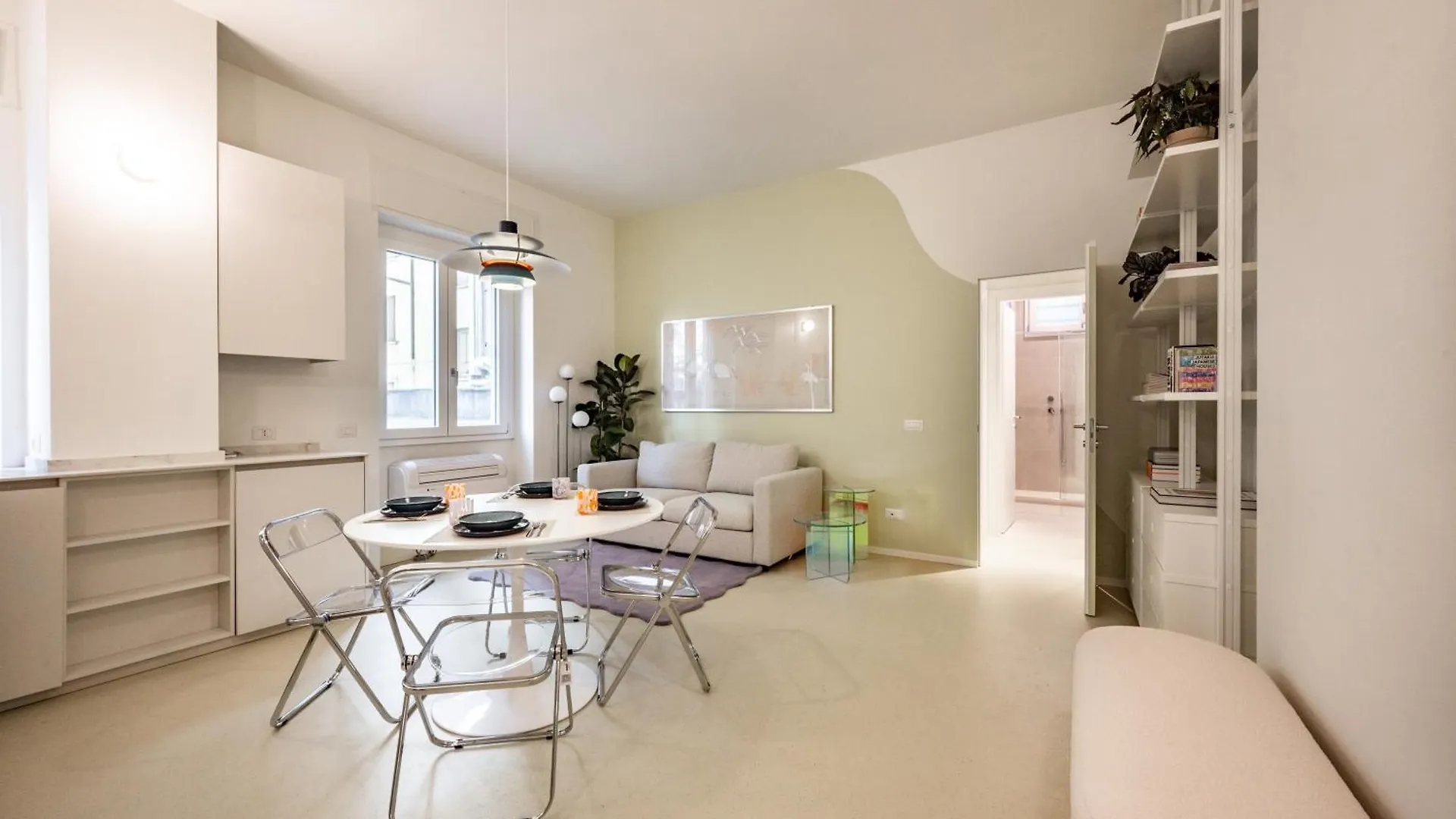 Design And Silence - Wide Renovated Apartment 2 Stops Form Centrale Milán 0*,